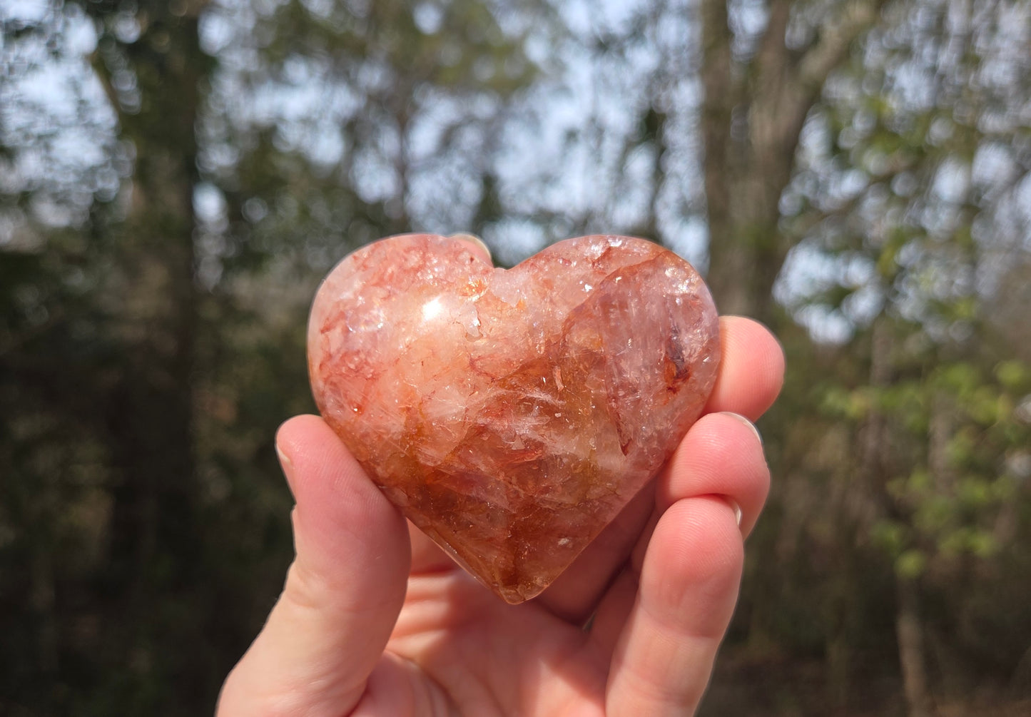 Fire 🔥 Quartz Hearts
