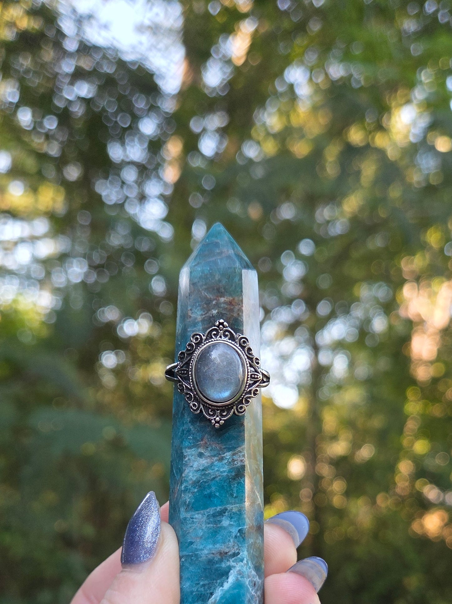 Labradorite SpellCasters Ring ๐