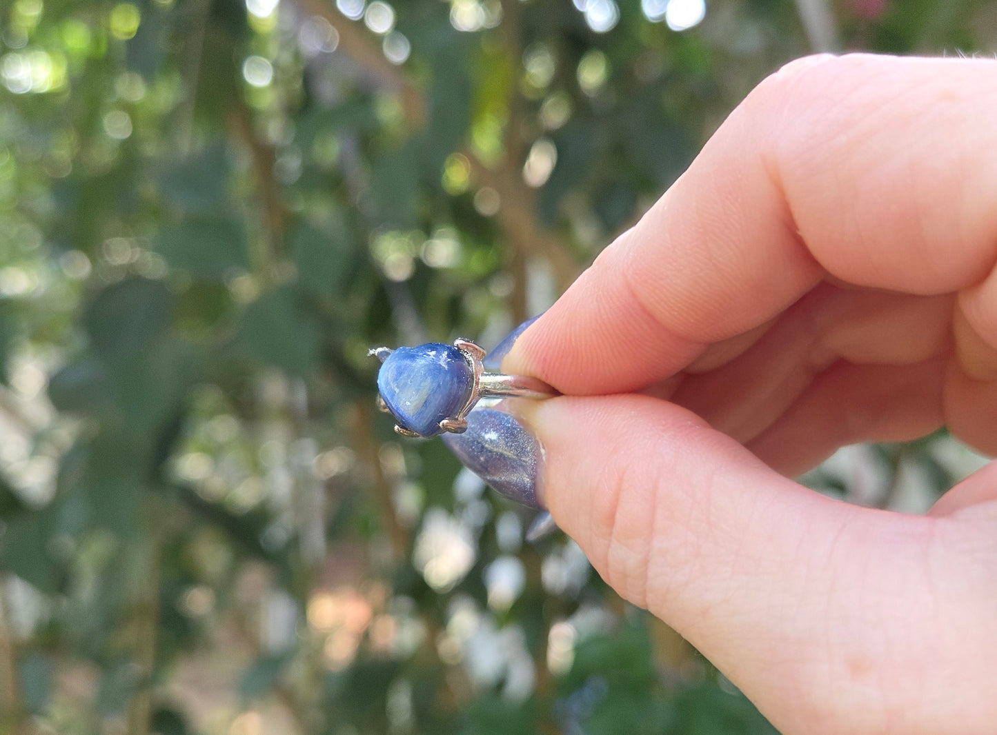 Blue Kyanite Ring 💙