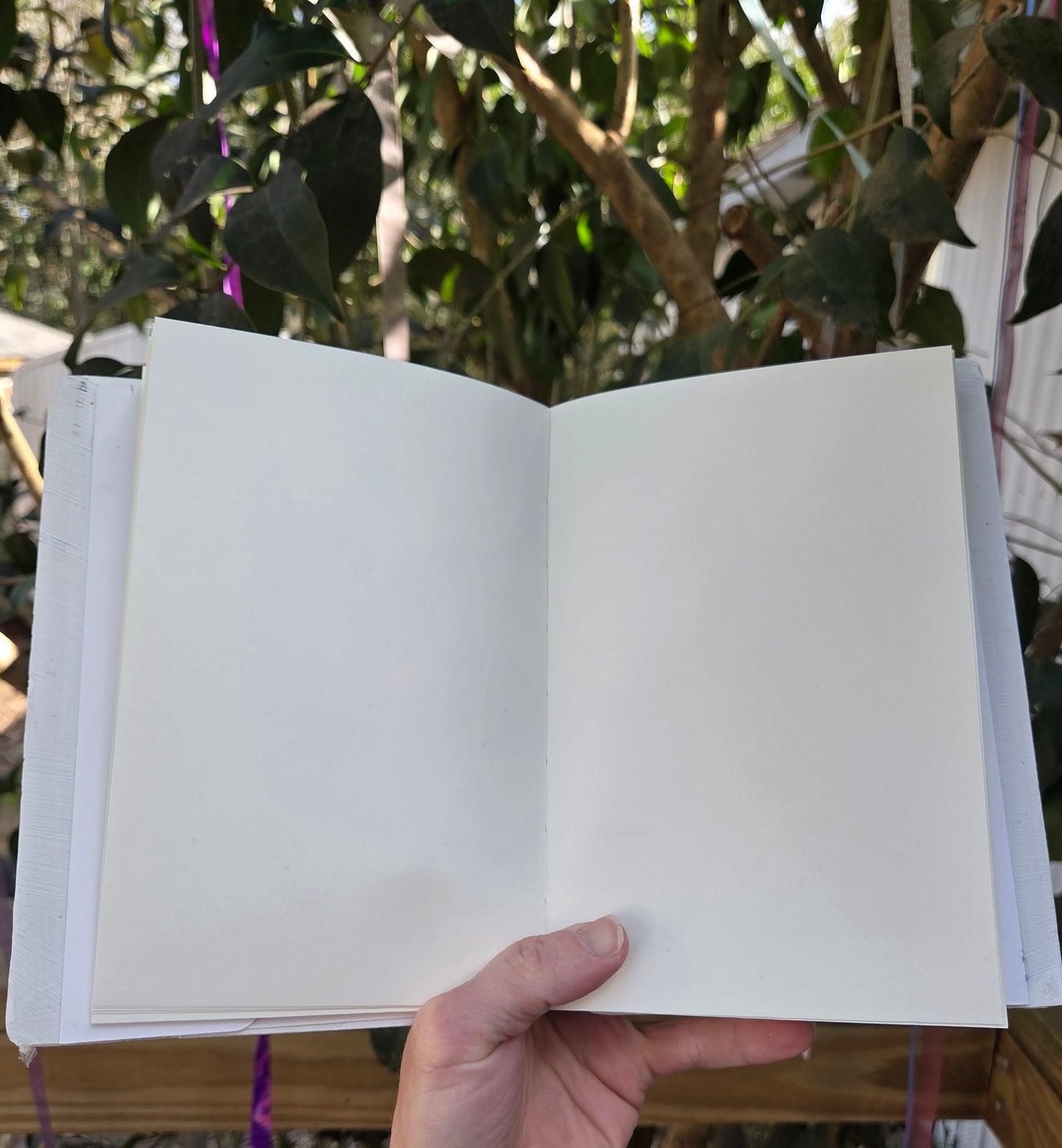The White & Purple Dragon - Hardcover Journal đź“–