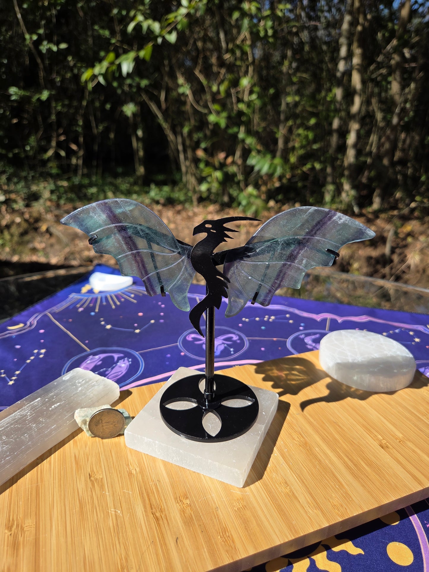 Flourite Dragon Wings