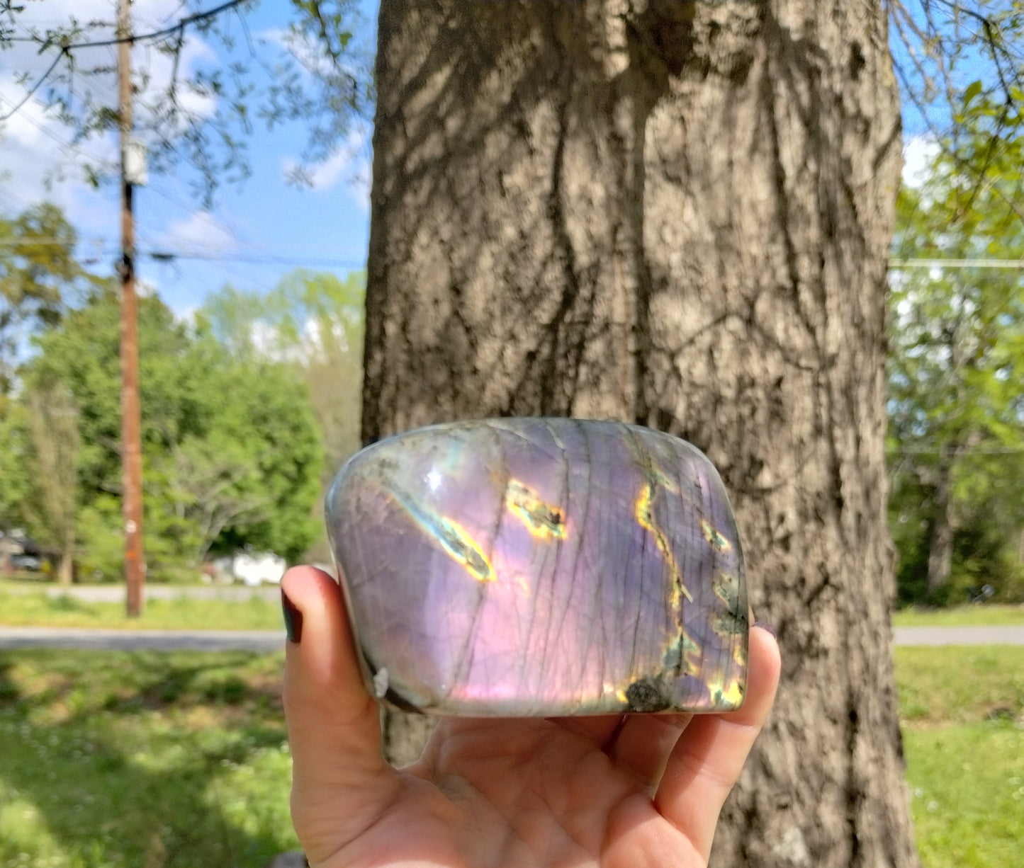 Purple Labradorite Freeform