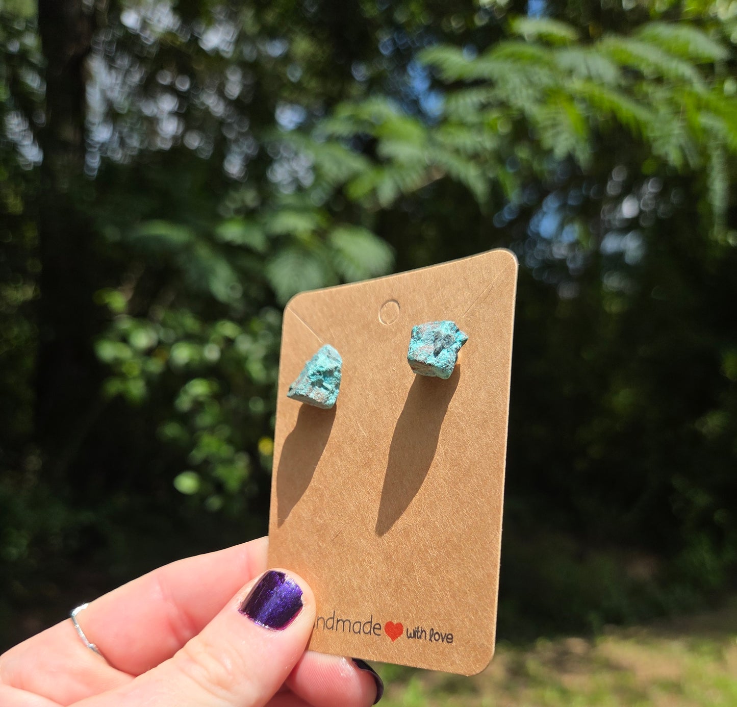 Azurite Earrings