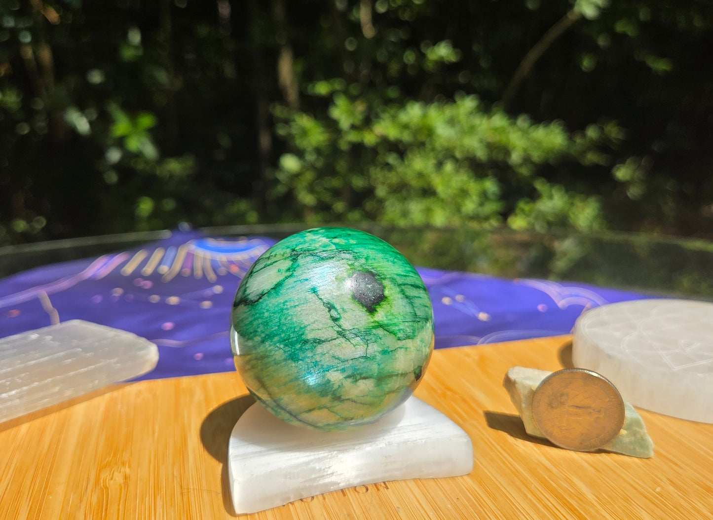 Flashy Green Moonstone!!! 🌙