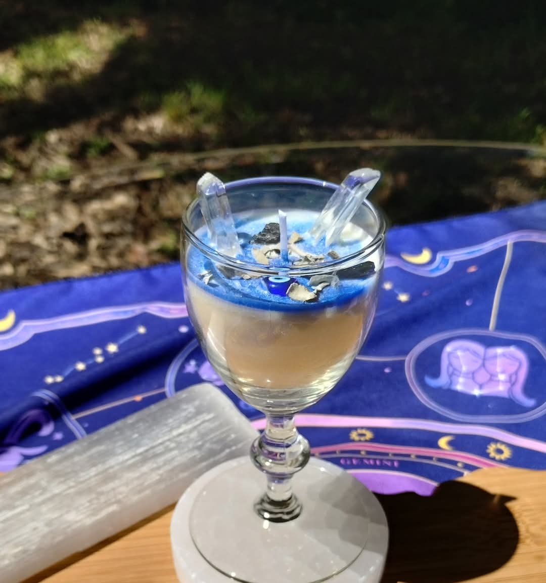 Reiki Infused Evil 🧿 Eye Protection Candle 🕯
