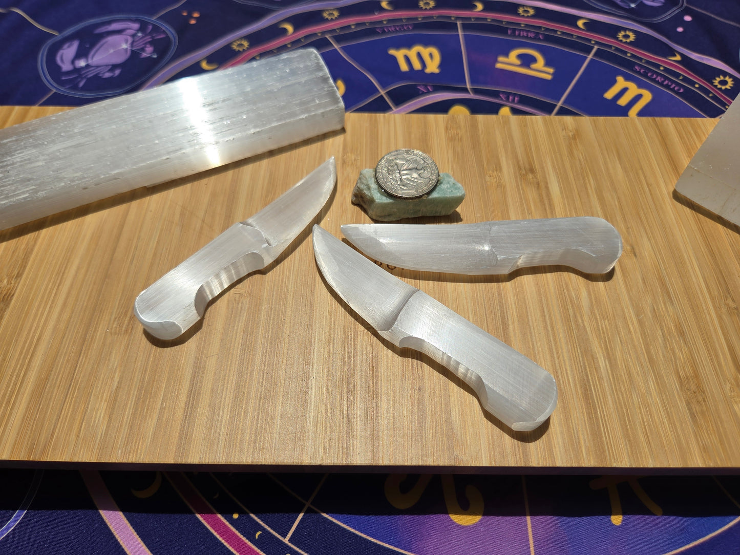 Selenite Ritual Knife