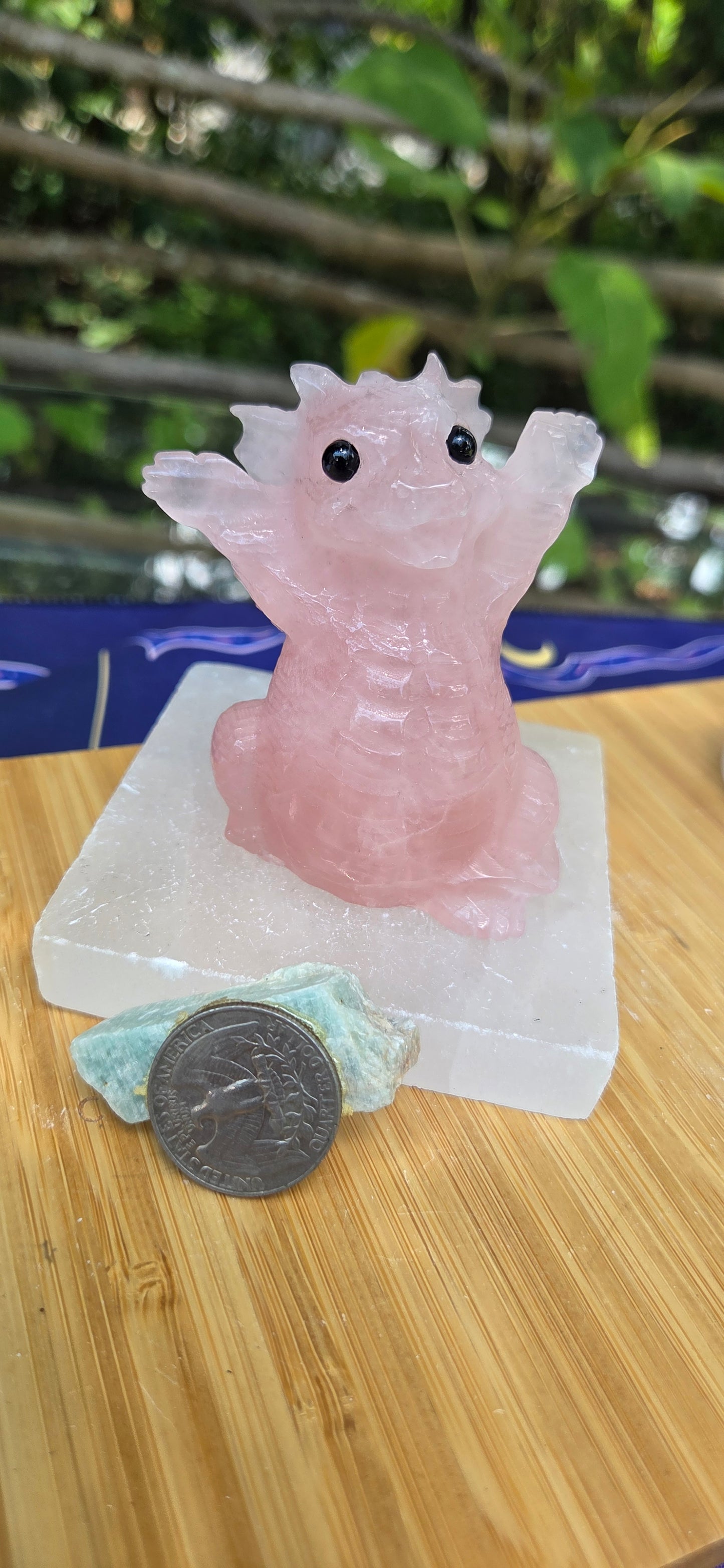 Rose Quartz Dragon