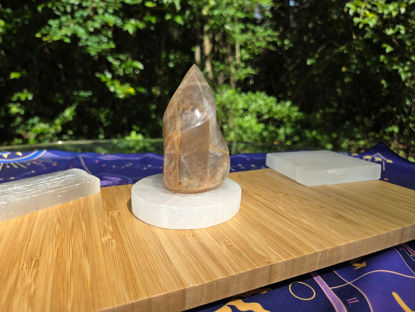 Peach Moonstone Flame