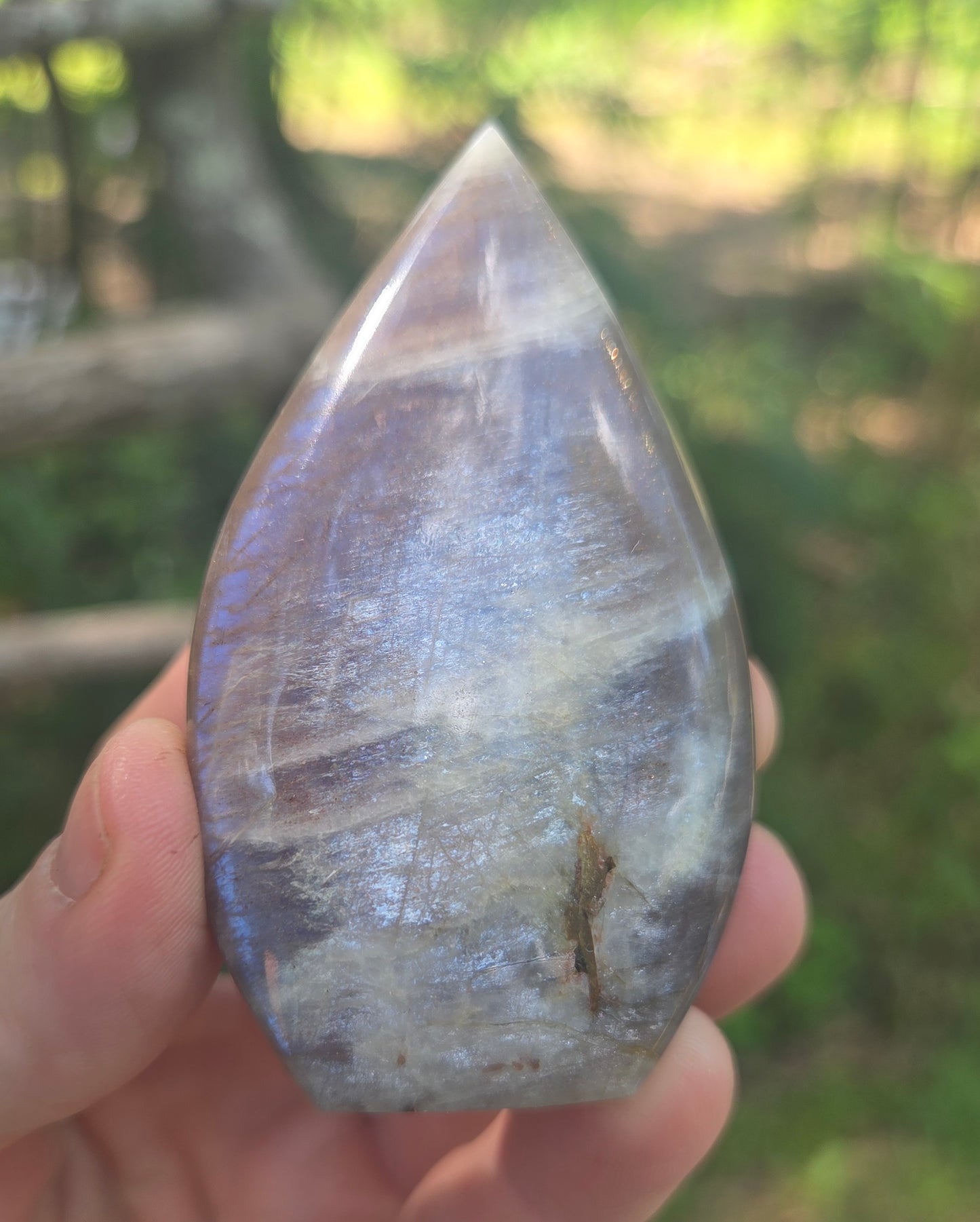 Blue Moonstone Ornament