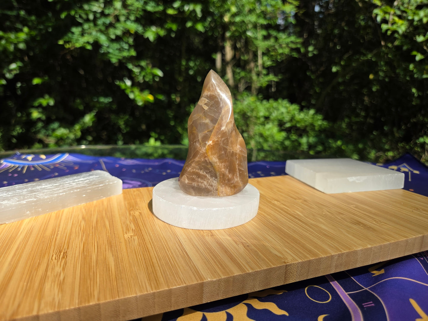 Peach Moonstone Flame
