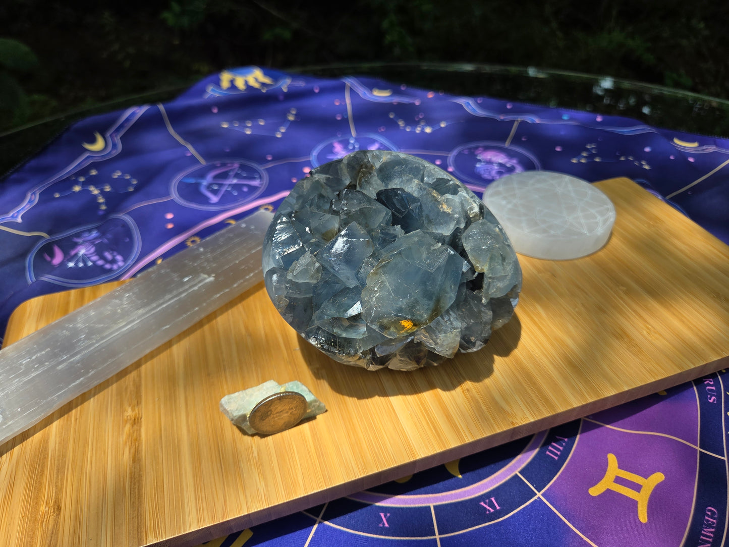 Celestite Cluster 💙