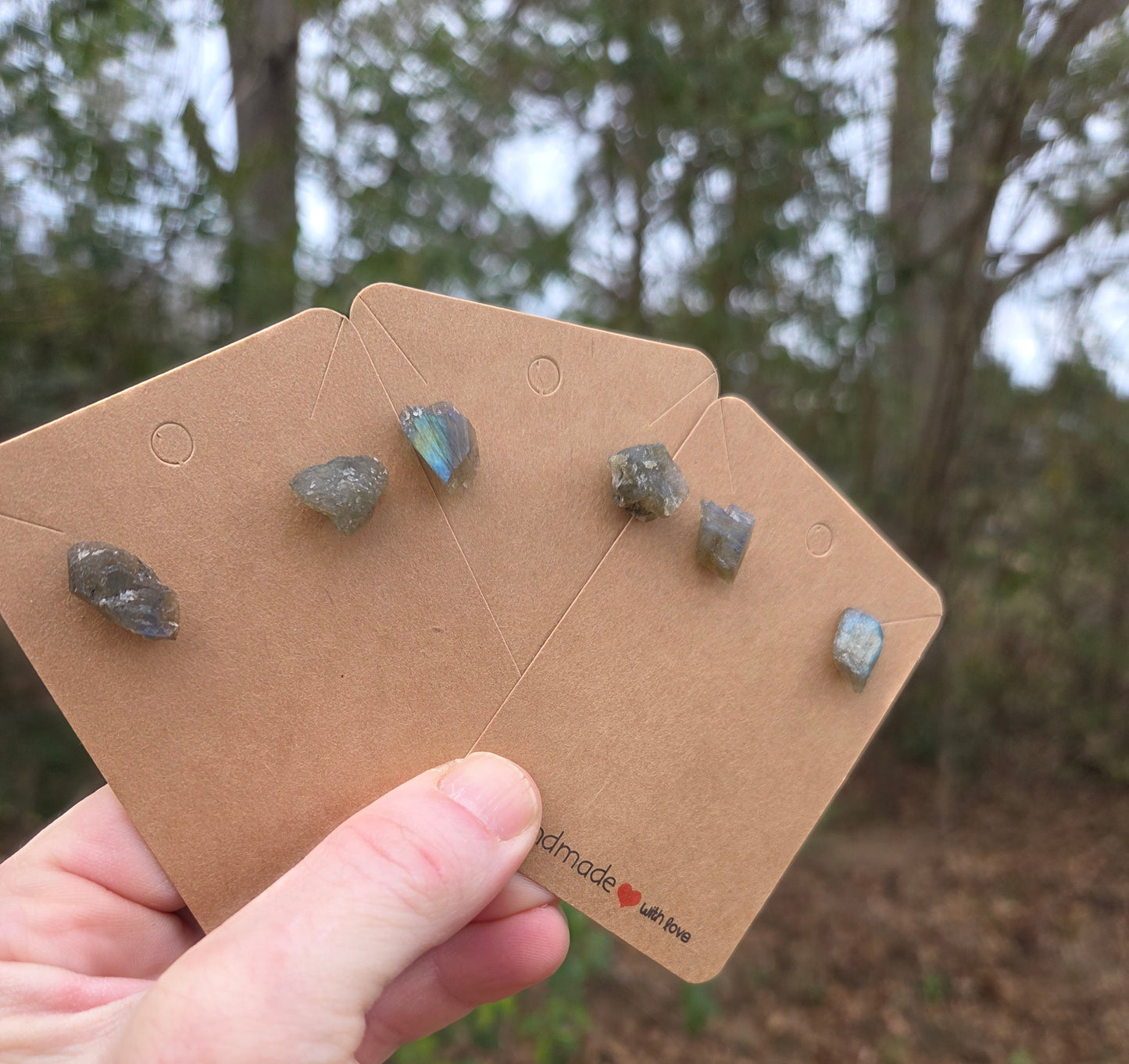 Labradorite Earrings