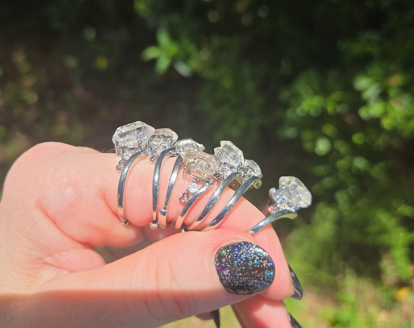 Herkimer Diamond Ring 💍