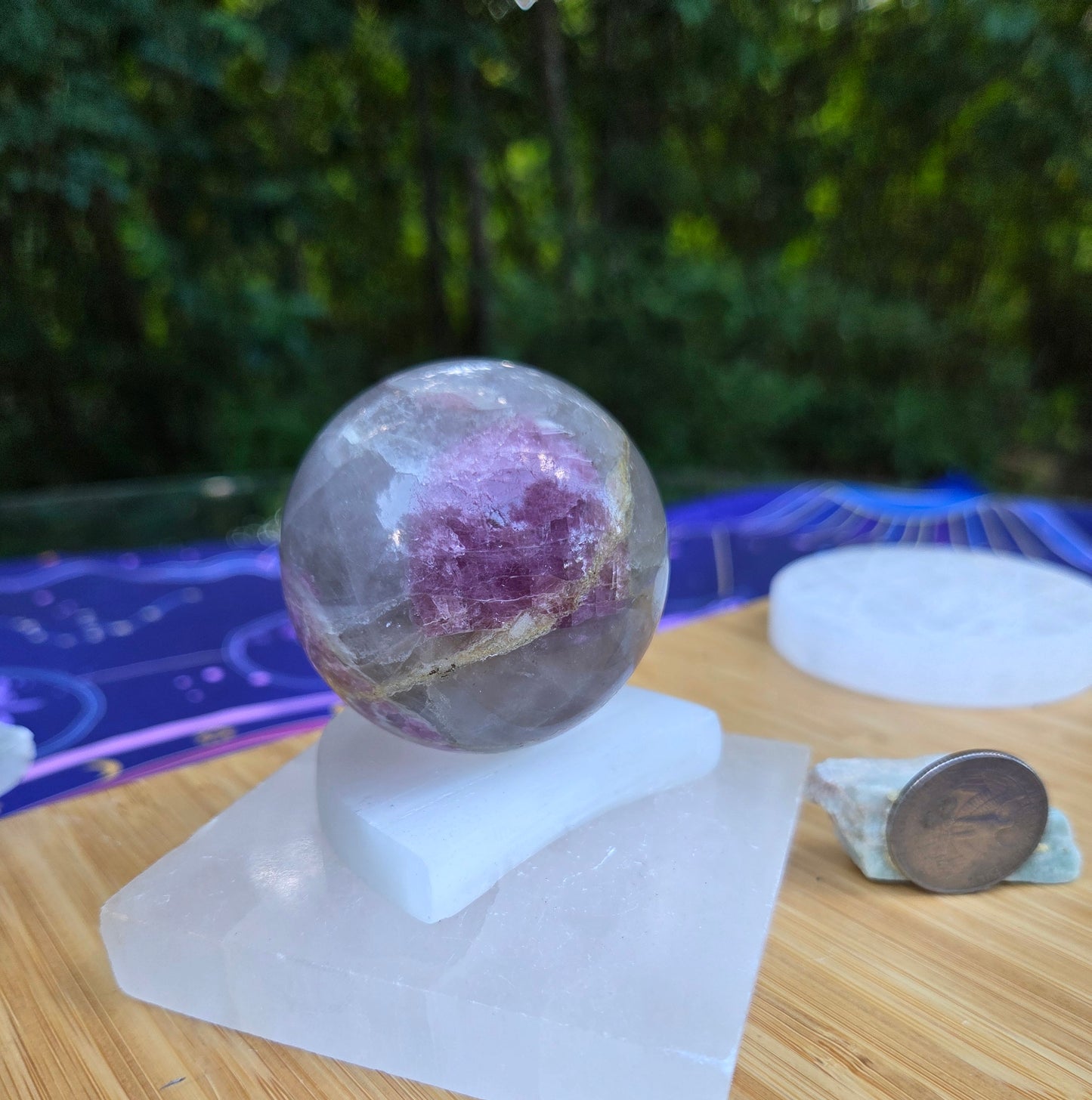 Pink Tourmaline Sphere