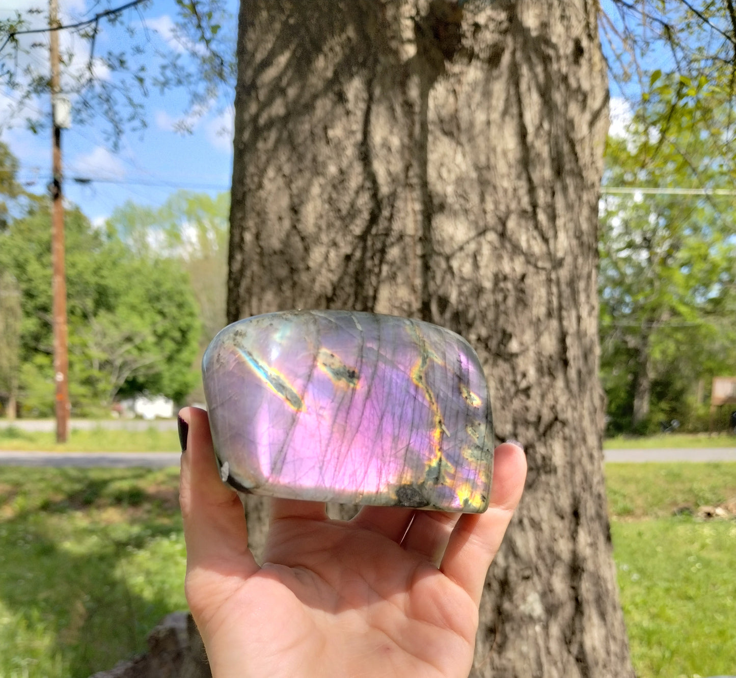Purple Labradorite Freeform