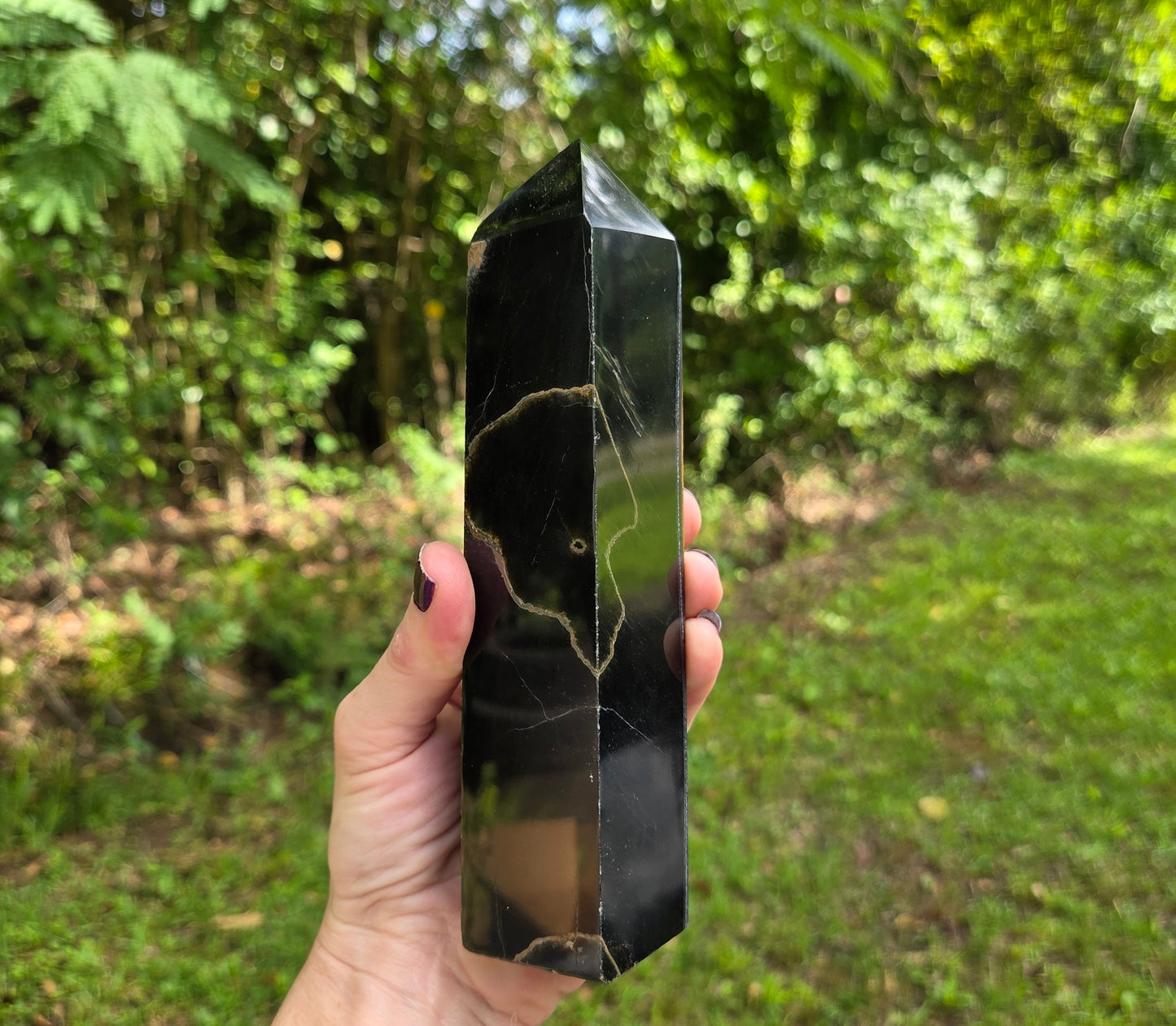 Blue Tigers Eye Tower