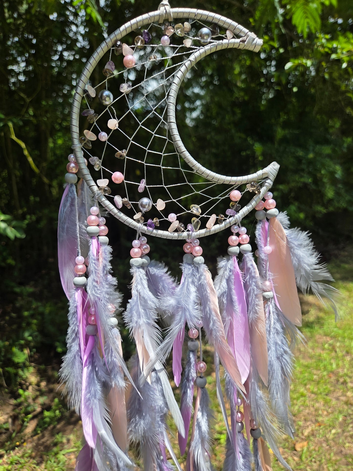 Silver Moon Dream π Catcher