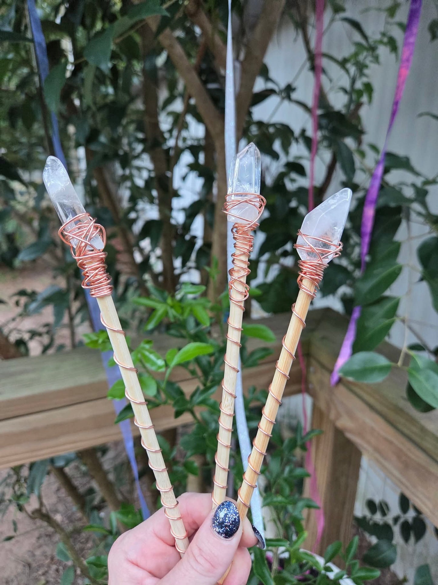 Crystal Electroculture Rods