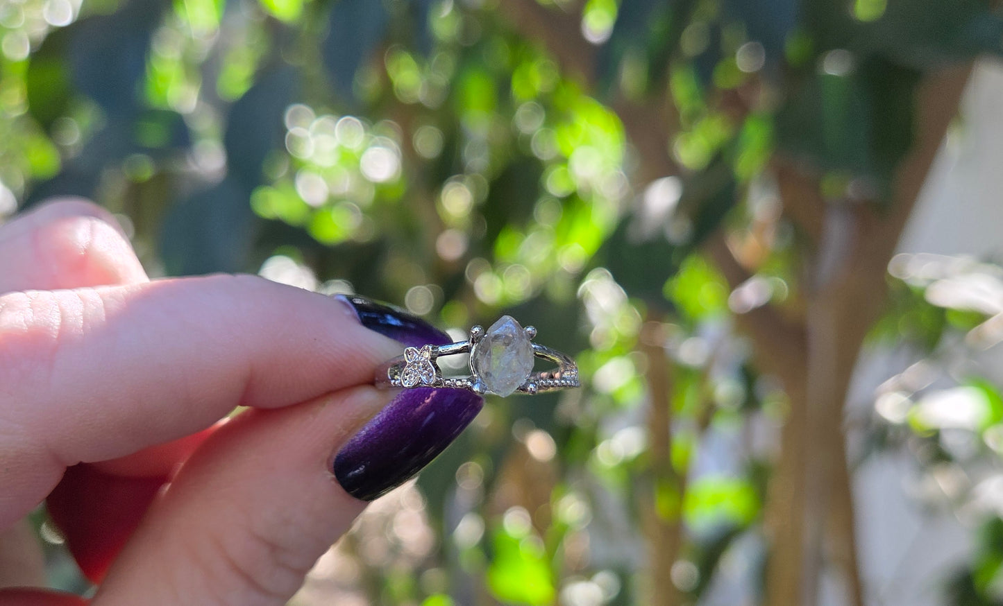 Herkimer Diamond Ring 💍