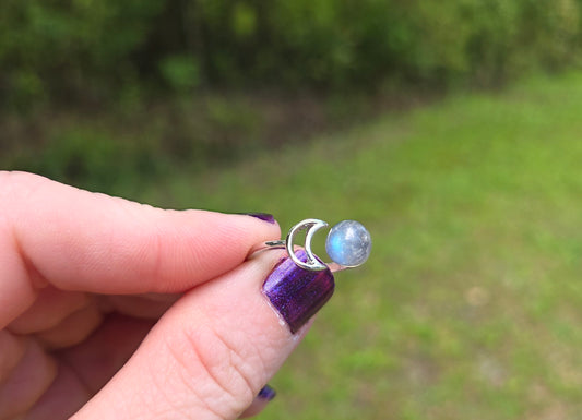 Labradorite Moon🌙 Ring