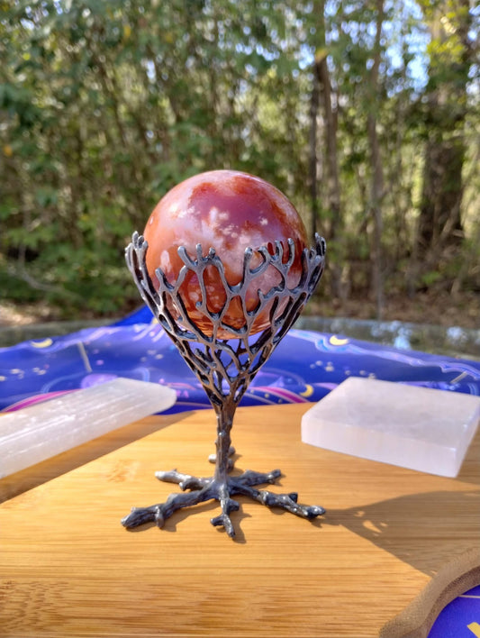 Enchanted Tree Sphere Holder
