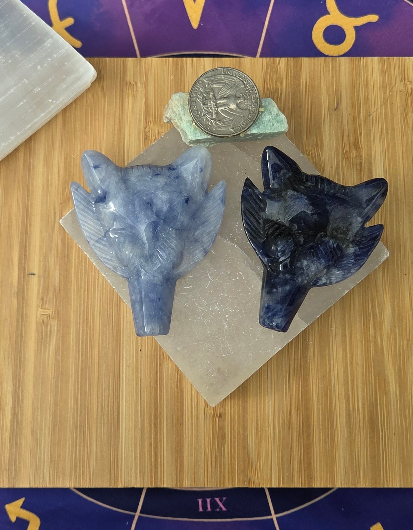 Sodalite Wolf 🐺 Head