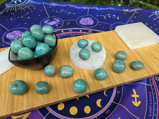 High Quality Amazonite Tumbles