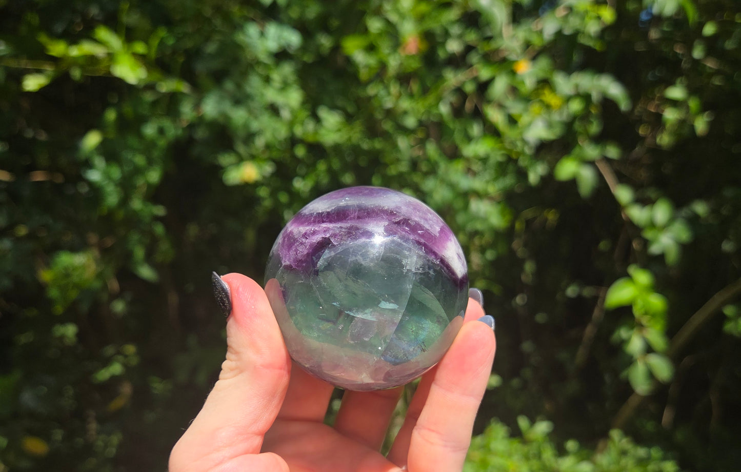 Feather Flourite Sphere