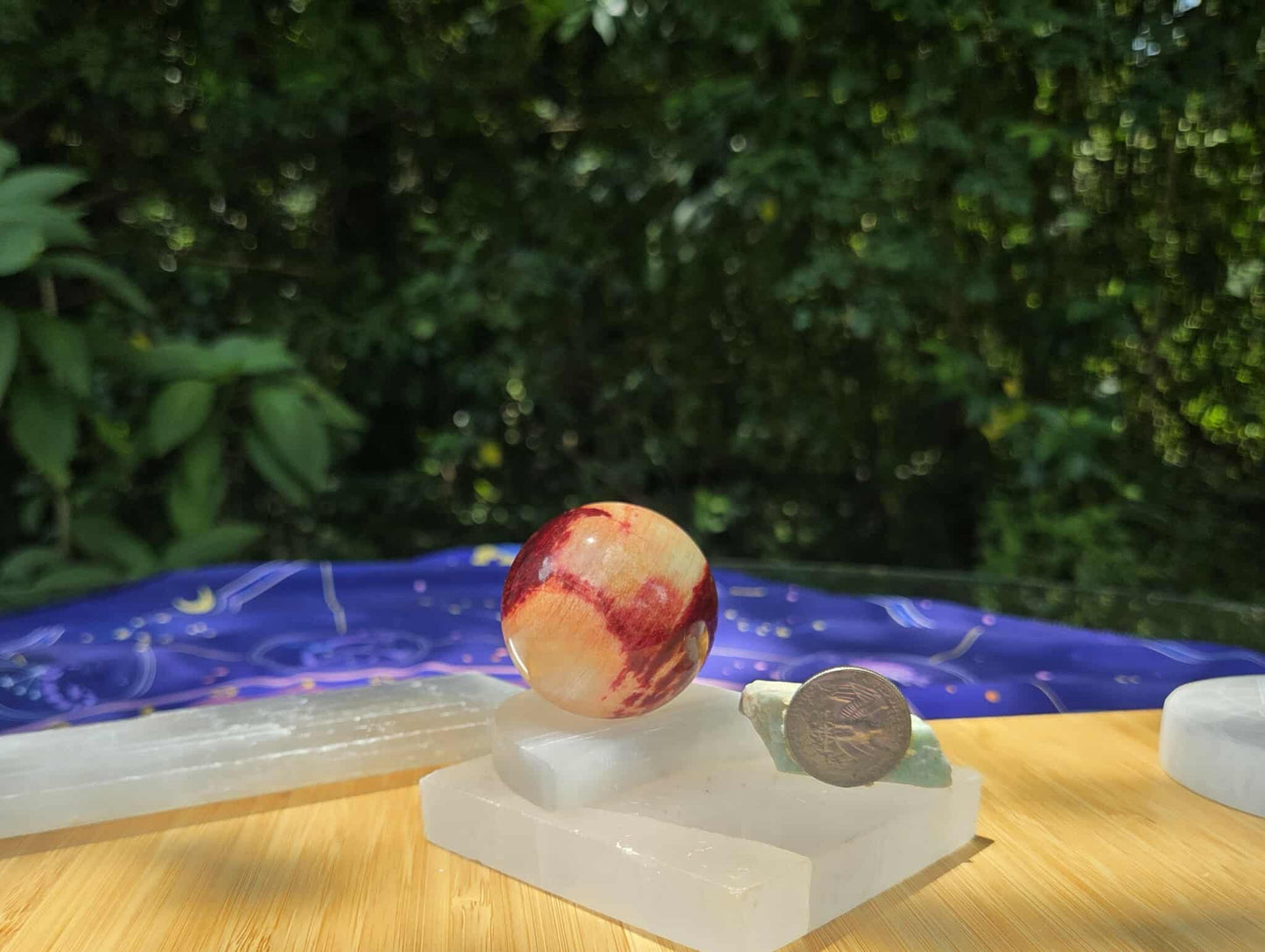 Red Moonstone 🌙 Sphere