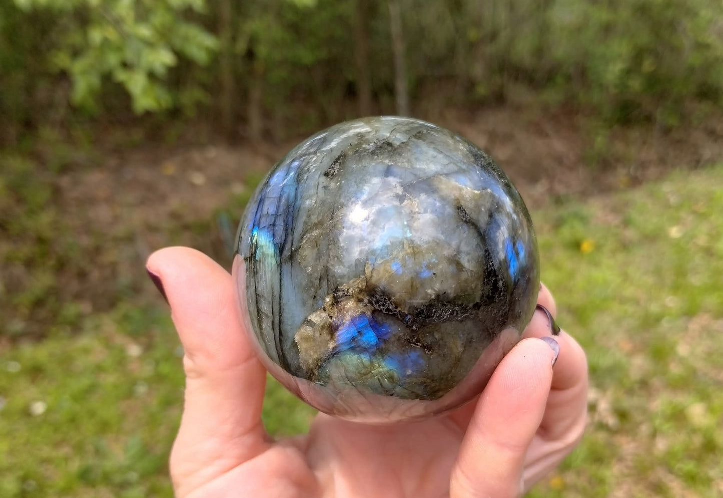 Labradorite Sphere