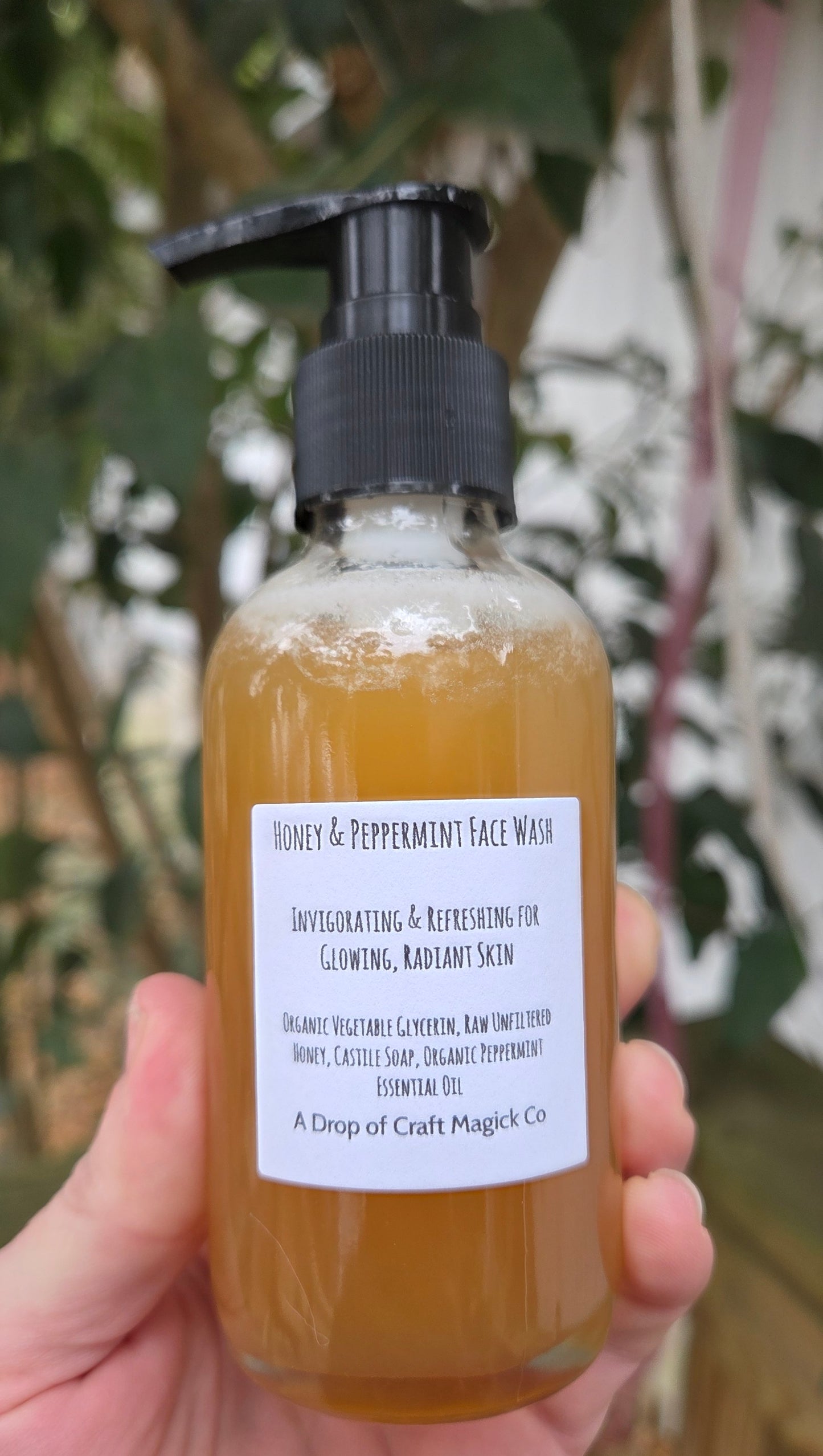 Invigorating Honey & Peppermint Face Wash