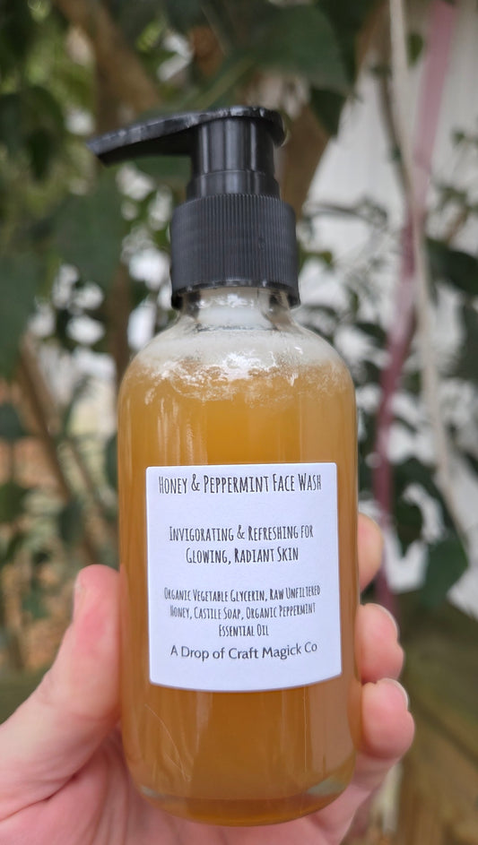 Invigorating Honey & Peppermint Face Wash