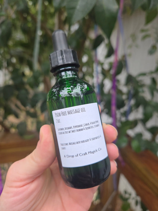 Pain Free Massage Oil