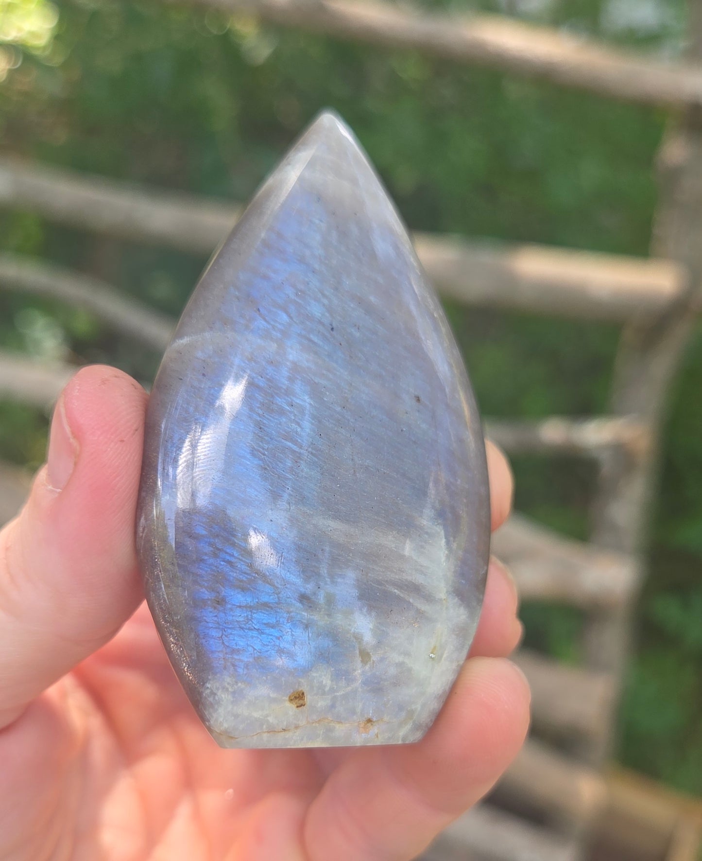 Blue Moonstone Ornament