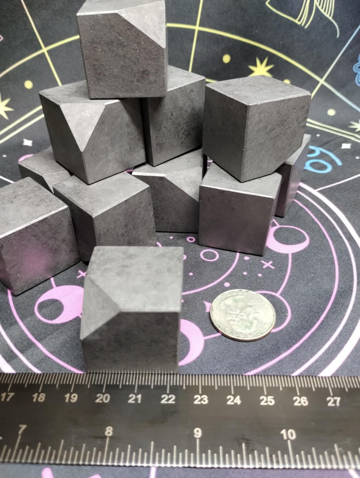 Shunghite Cube