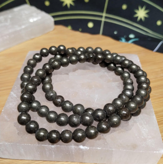 Pyrite Crystal Bracelets