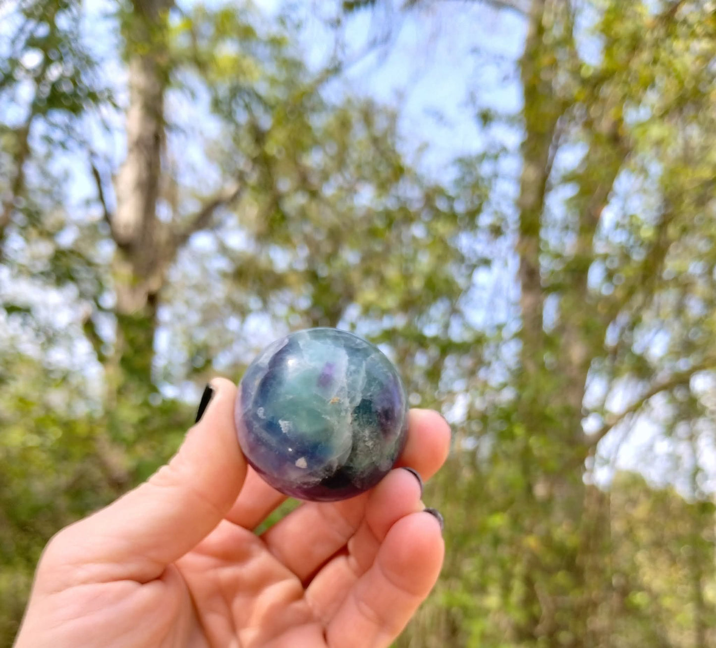 Flourite Sphere