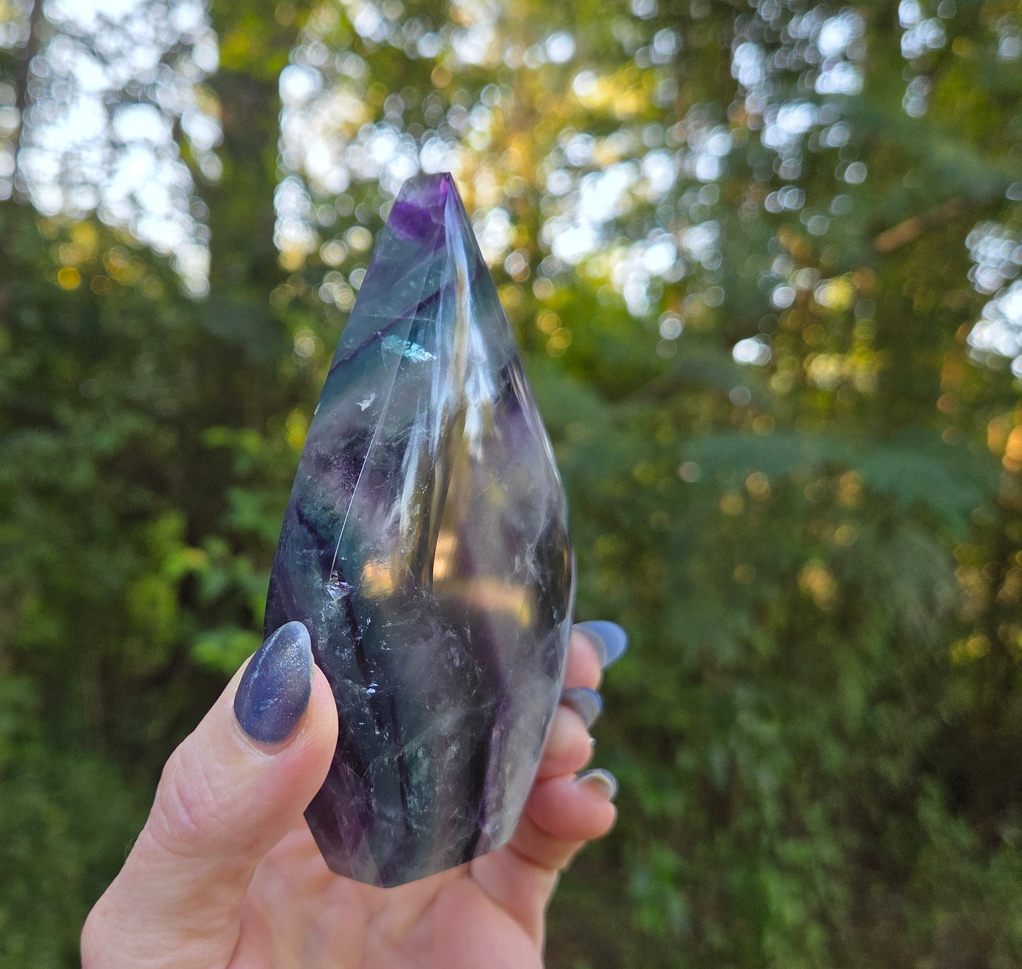 Rainbow 🌈 Flourite Ornament