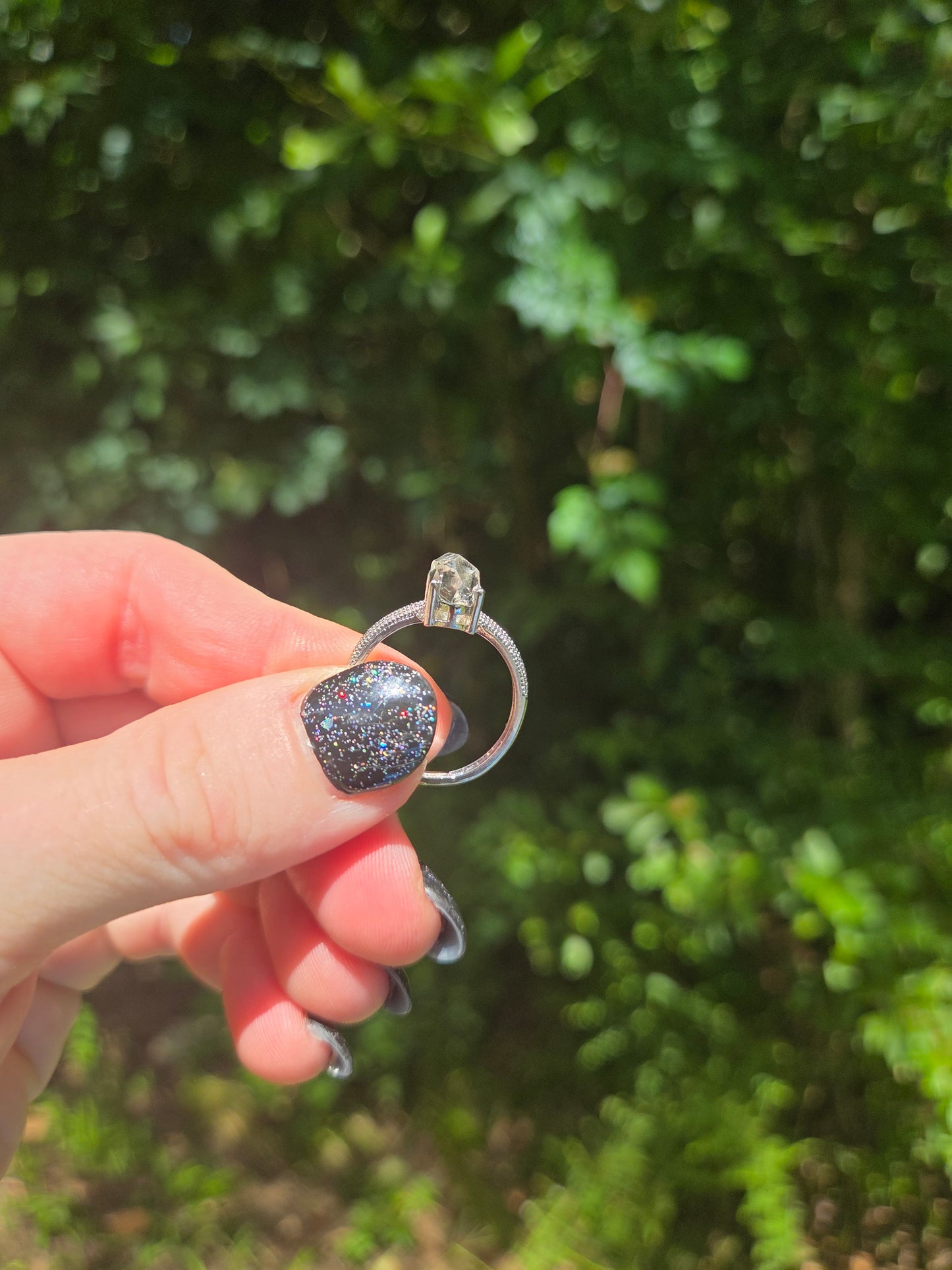 Herkimer Diamond Rings 💍