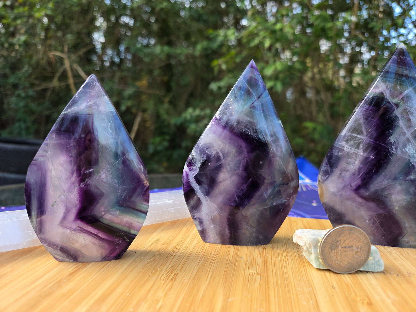 Rainbow 🌈 Flourite Ornament