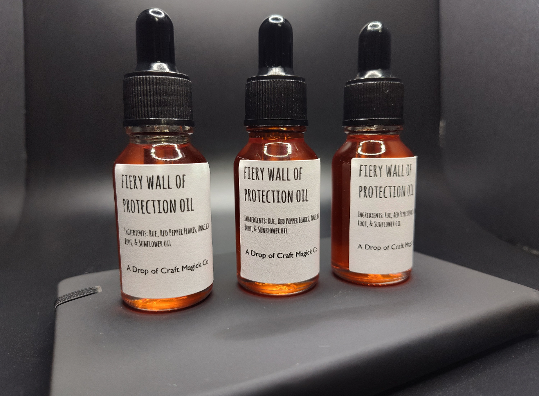 Fiery 🔥  Wall of Protection Oil