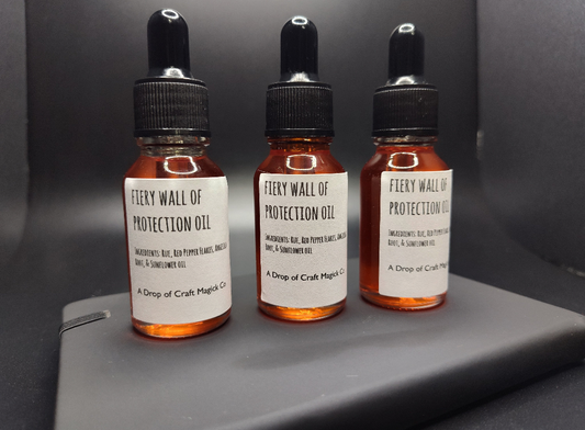 Fiery 🔥  Wall of Protection Oil
