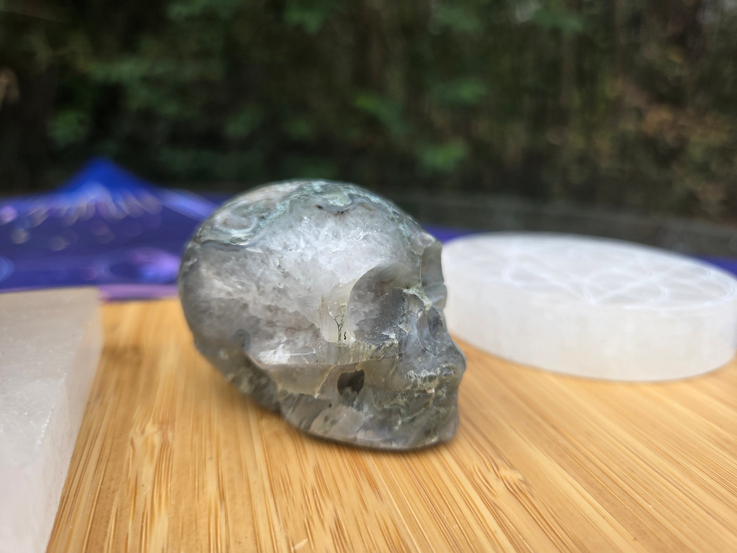 Moss Agate Skulls 💀