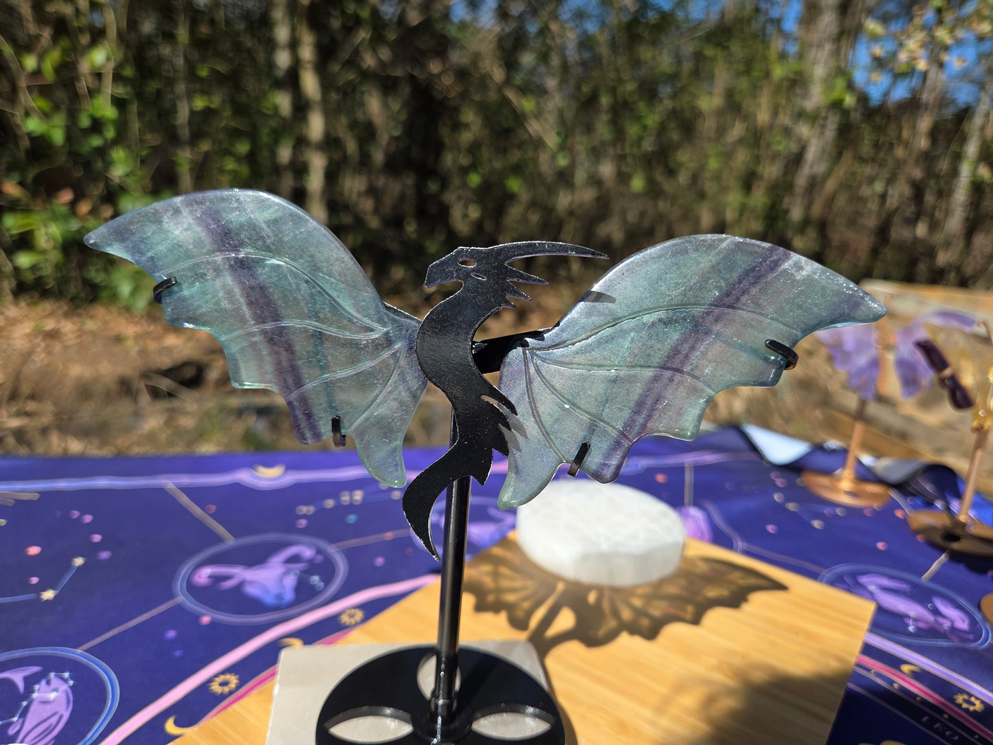 Flourite Dragon Wings