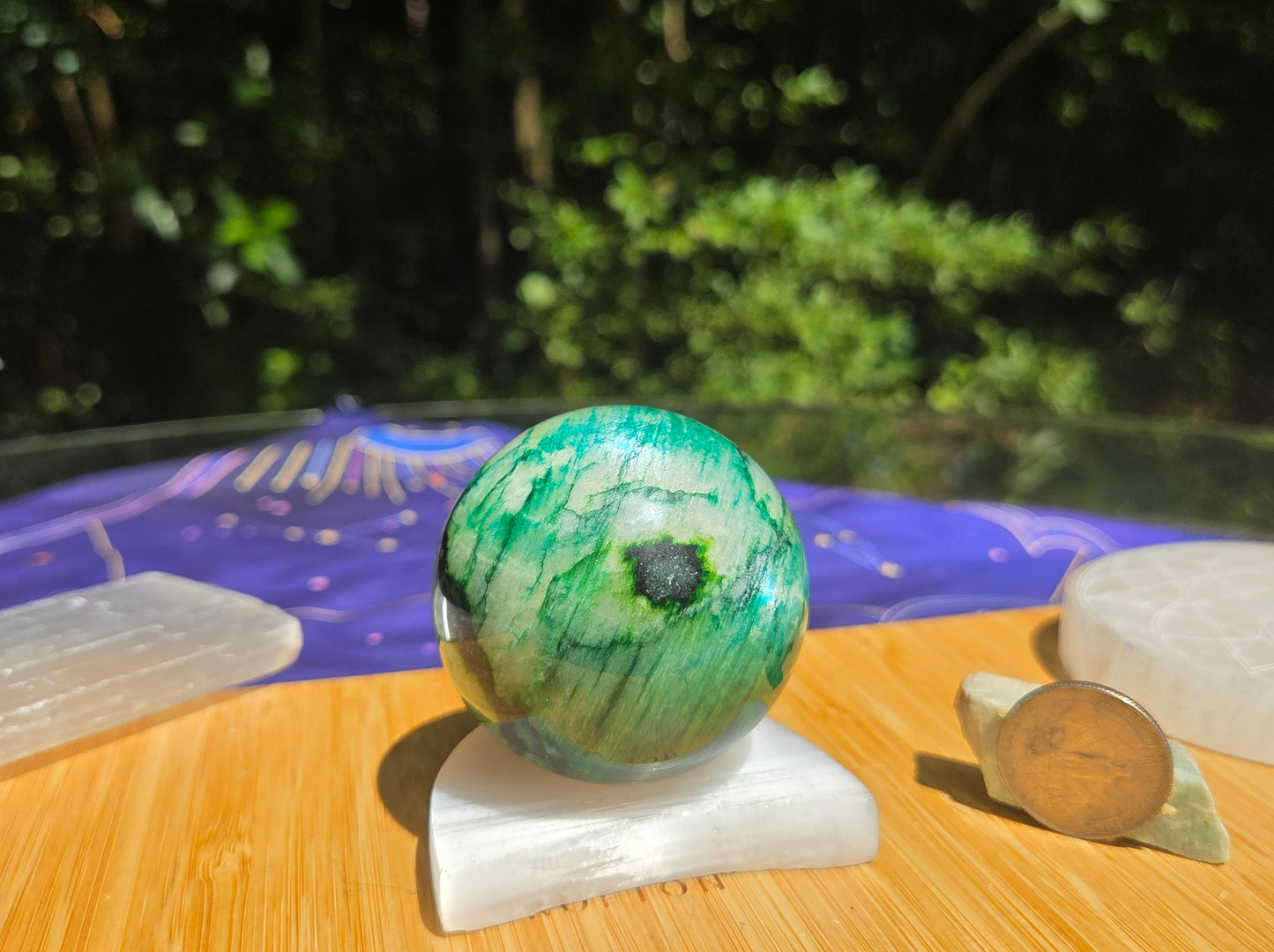 Flashy Green Moonstone!!! 🌙