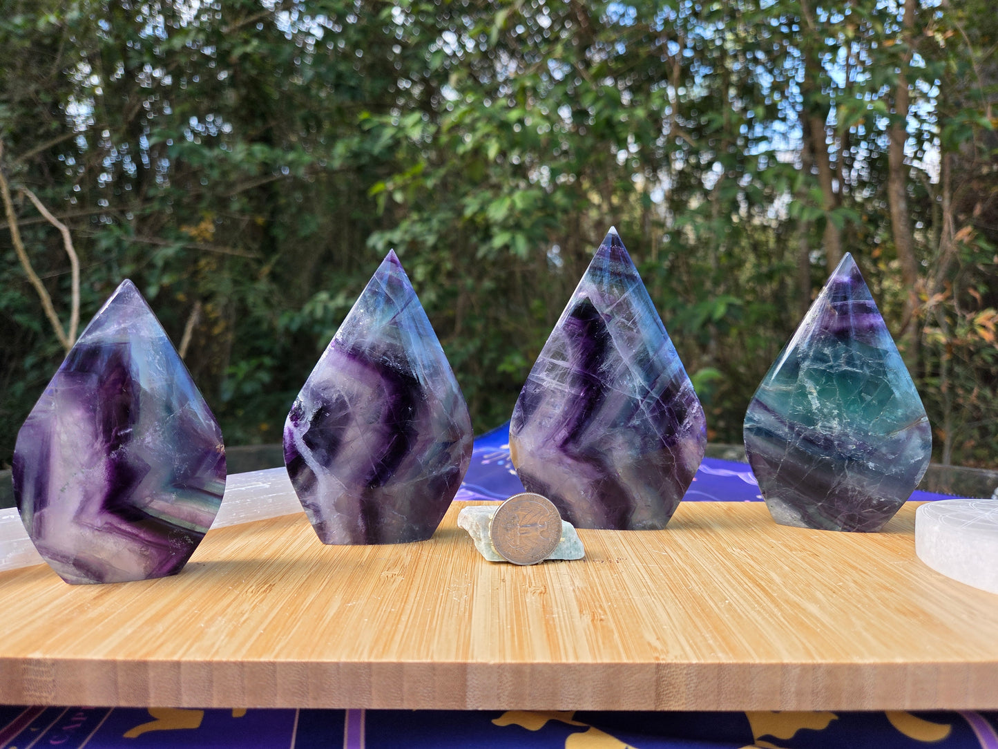 🌈 Rainbow Fluorite Ornament 🌈