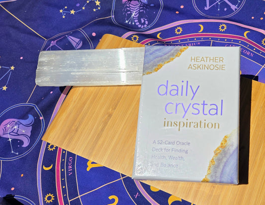 Daily Crystal Inspiration Oracle Cards 🔮