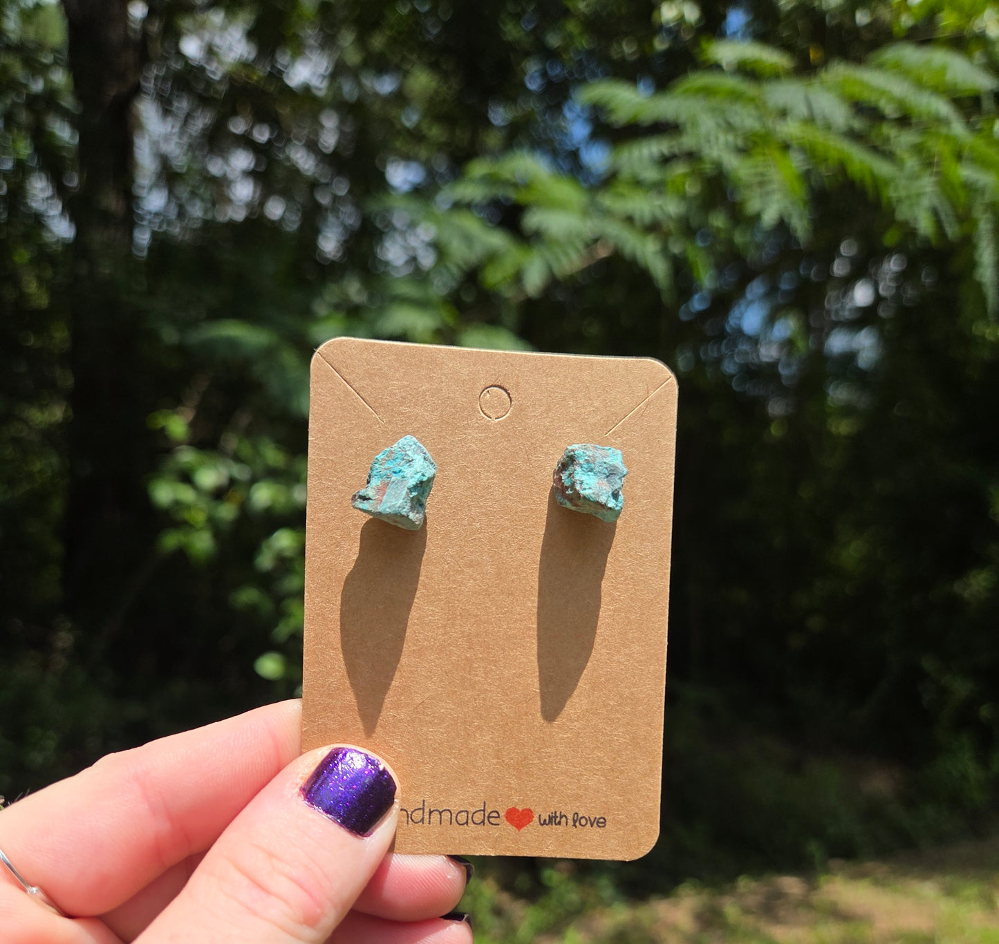 Azurite Earrings