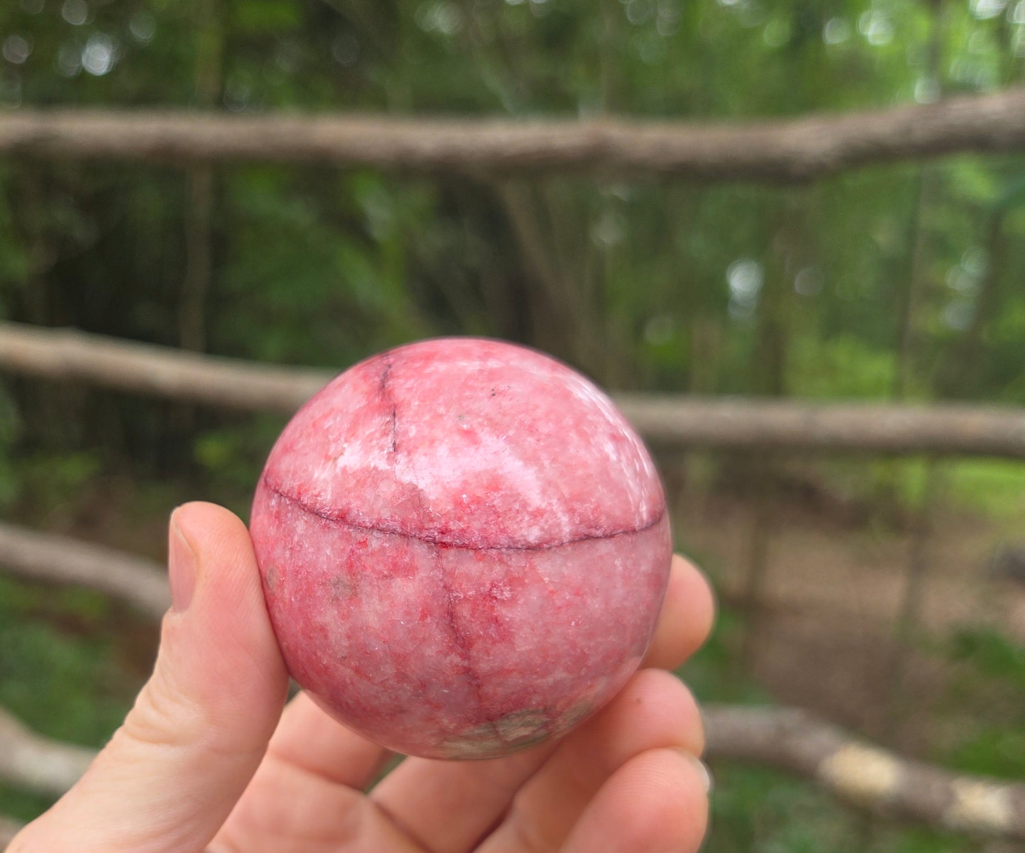 Thulite Sphere