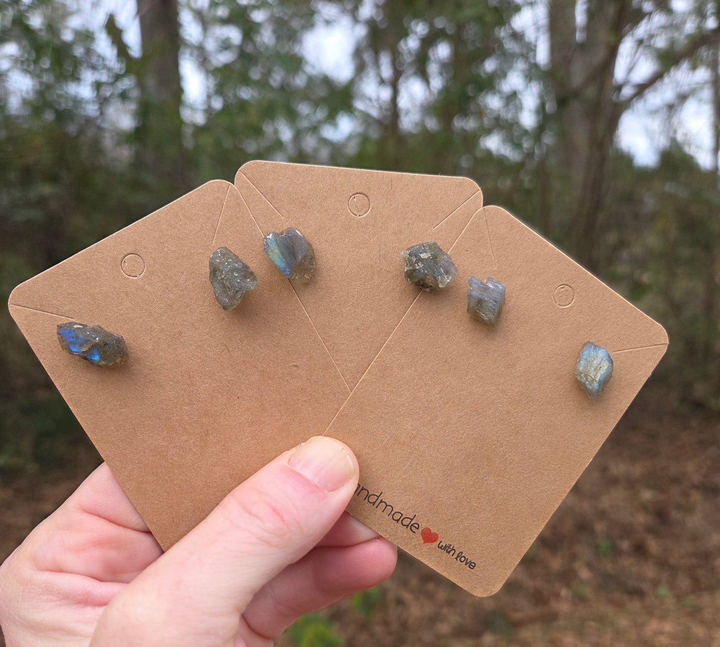 Labradorite Earrings